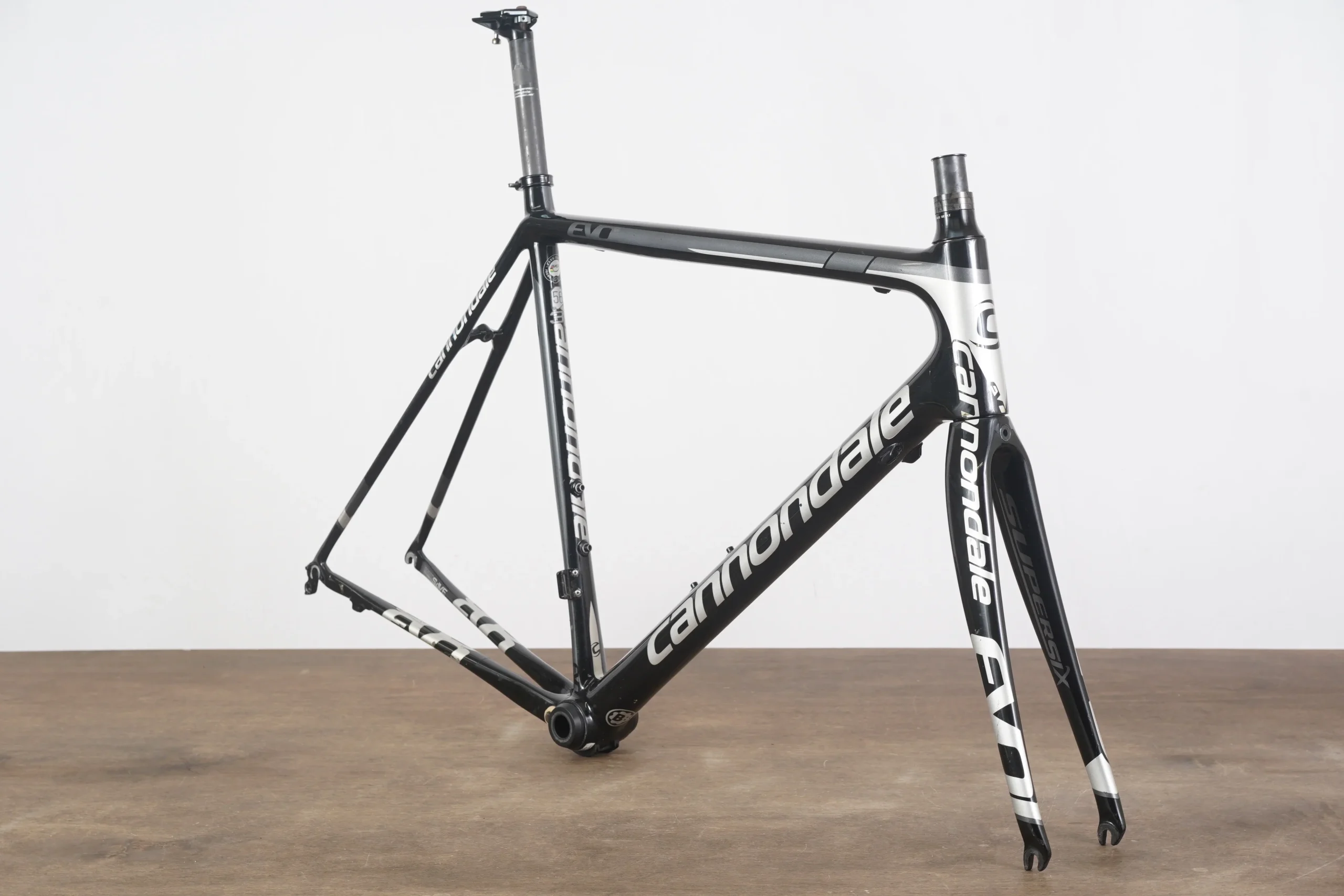 56cm Cannondale SuperSix EVO Carbon Rim Brake Frameset Super Six