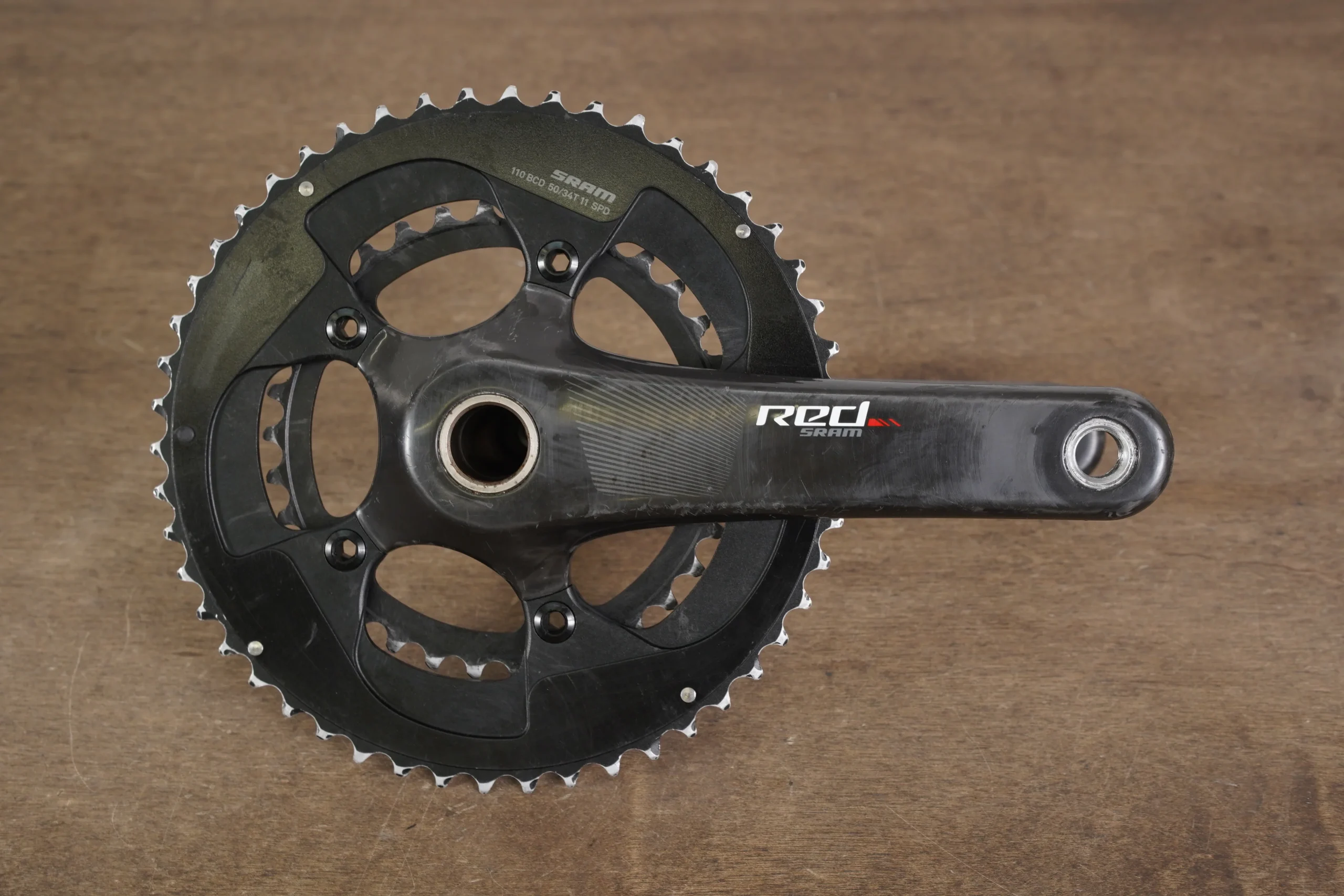 170mm 50/34T GXP SRAM Red 22 Carbon Crankset
