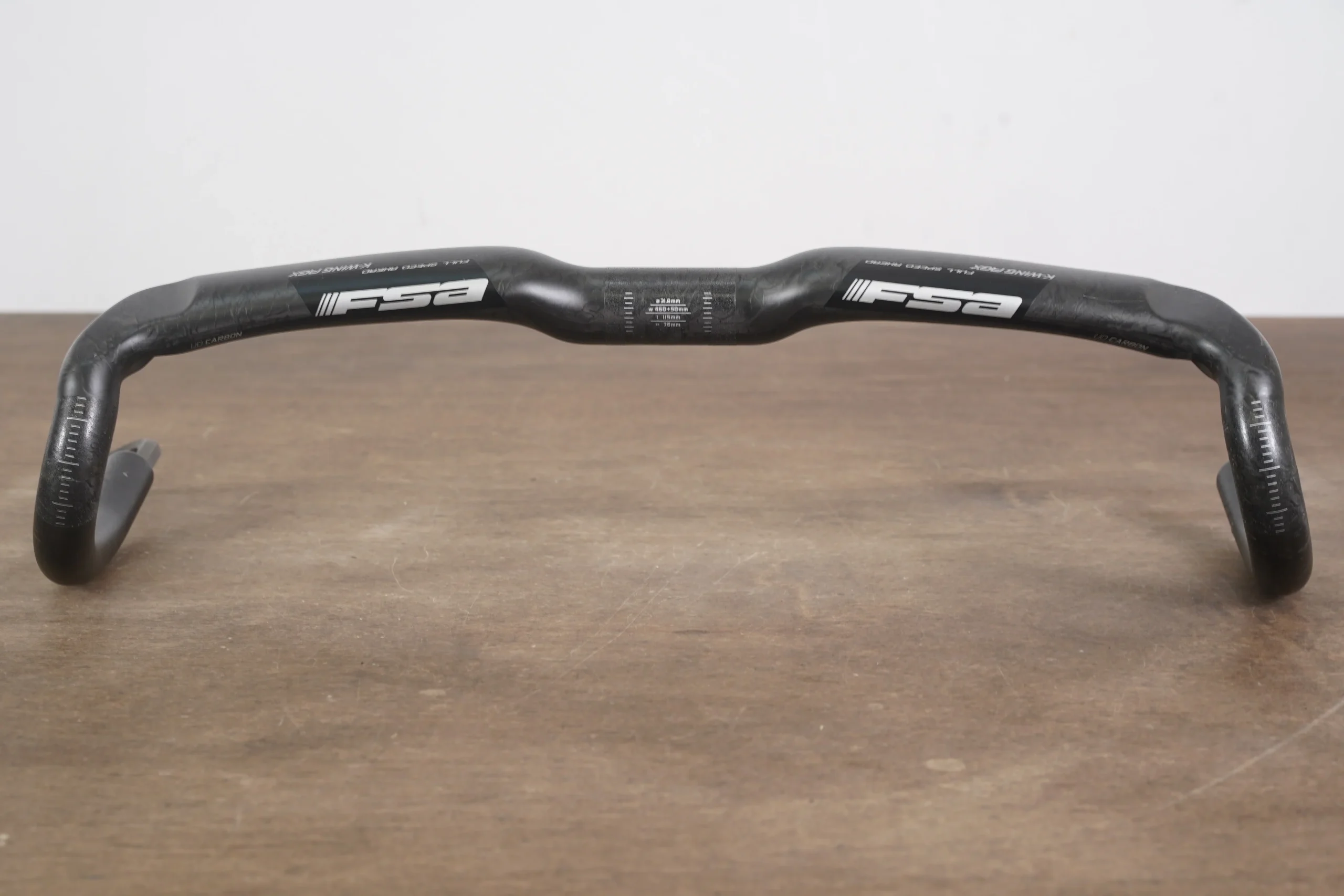 46cm FSA K-Wing AGX Carbon Compact Road Gravel CX Handlebar 31.8mm