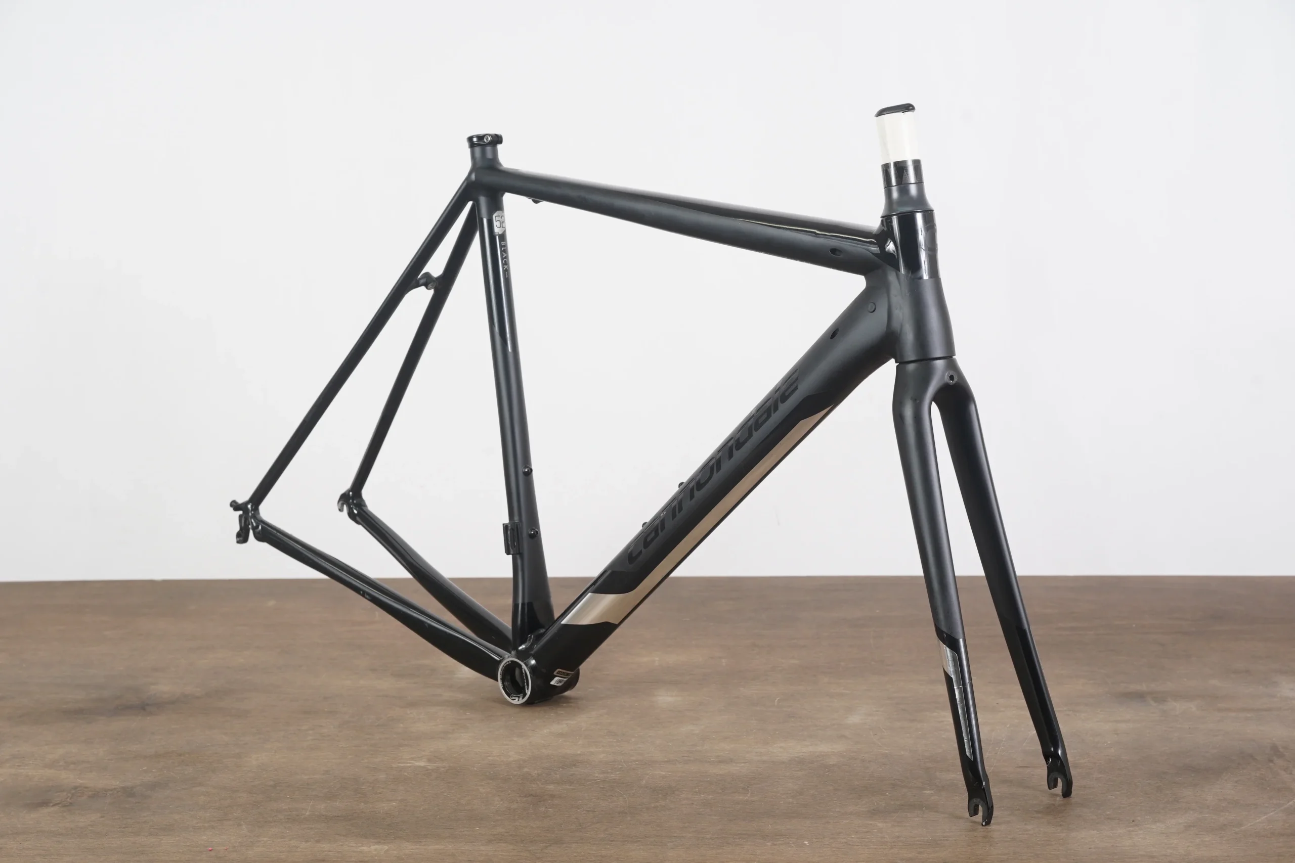 52cm Cannondale CAAD12 Black Inc. Alloy Rim Brake Road Frameset CAAD 12