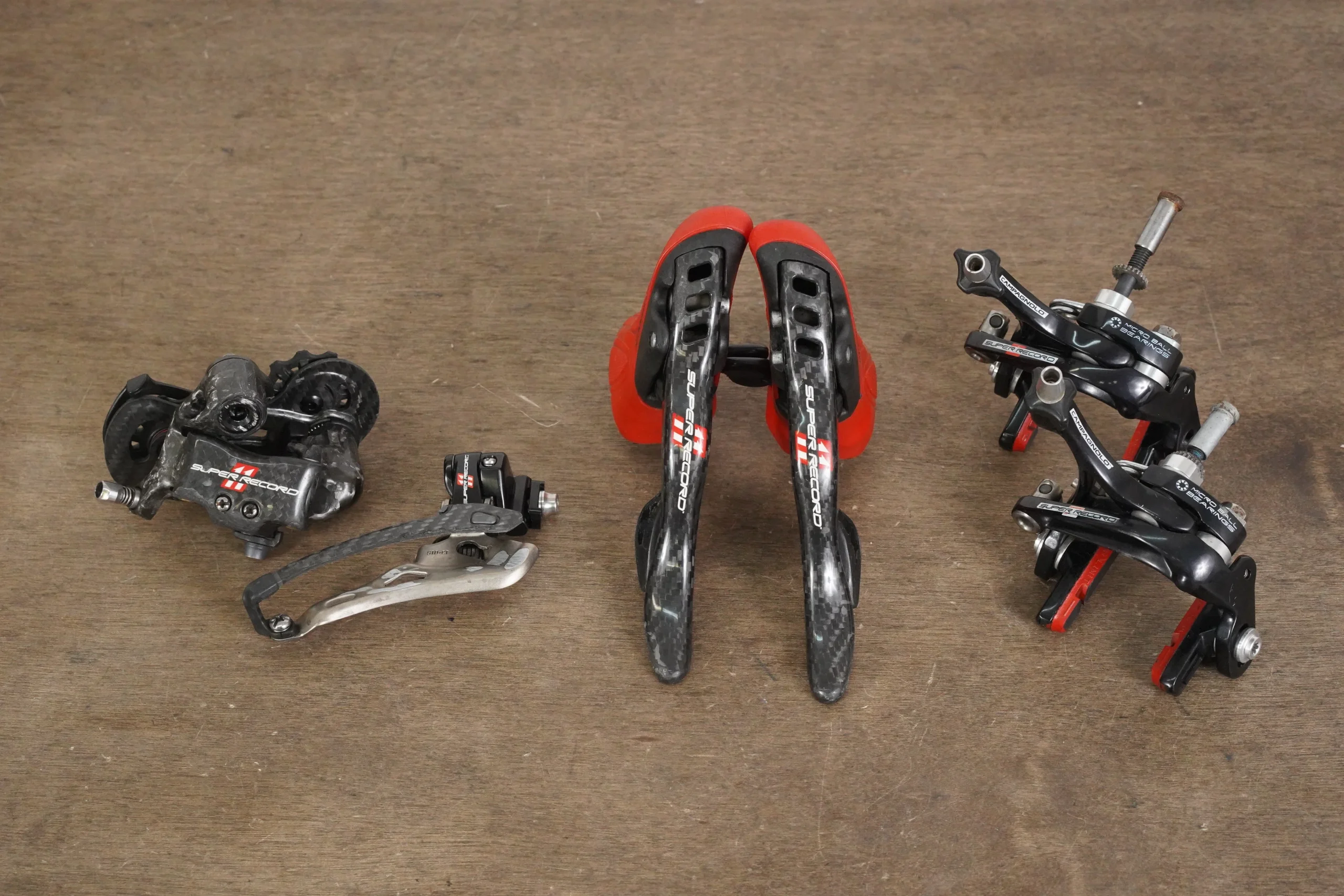 Campagnolo Super Record 11 Speed Mechanical Rim Brake Road Groupset (Pre 2015)