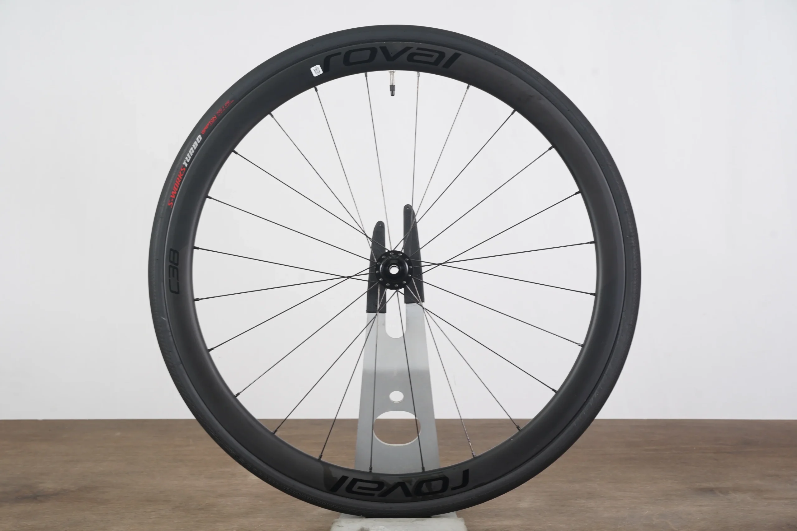 FRONT Roval C38 Carbon Tubeless Clincher Disc Brake Wheel