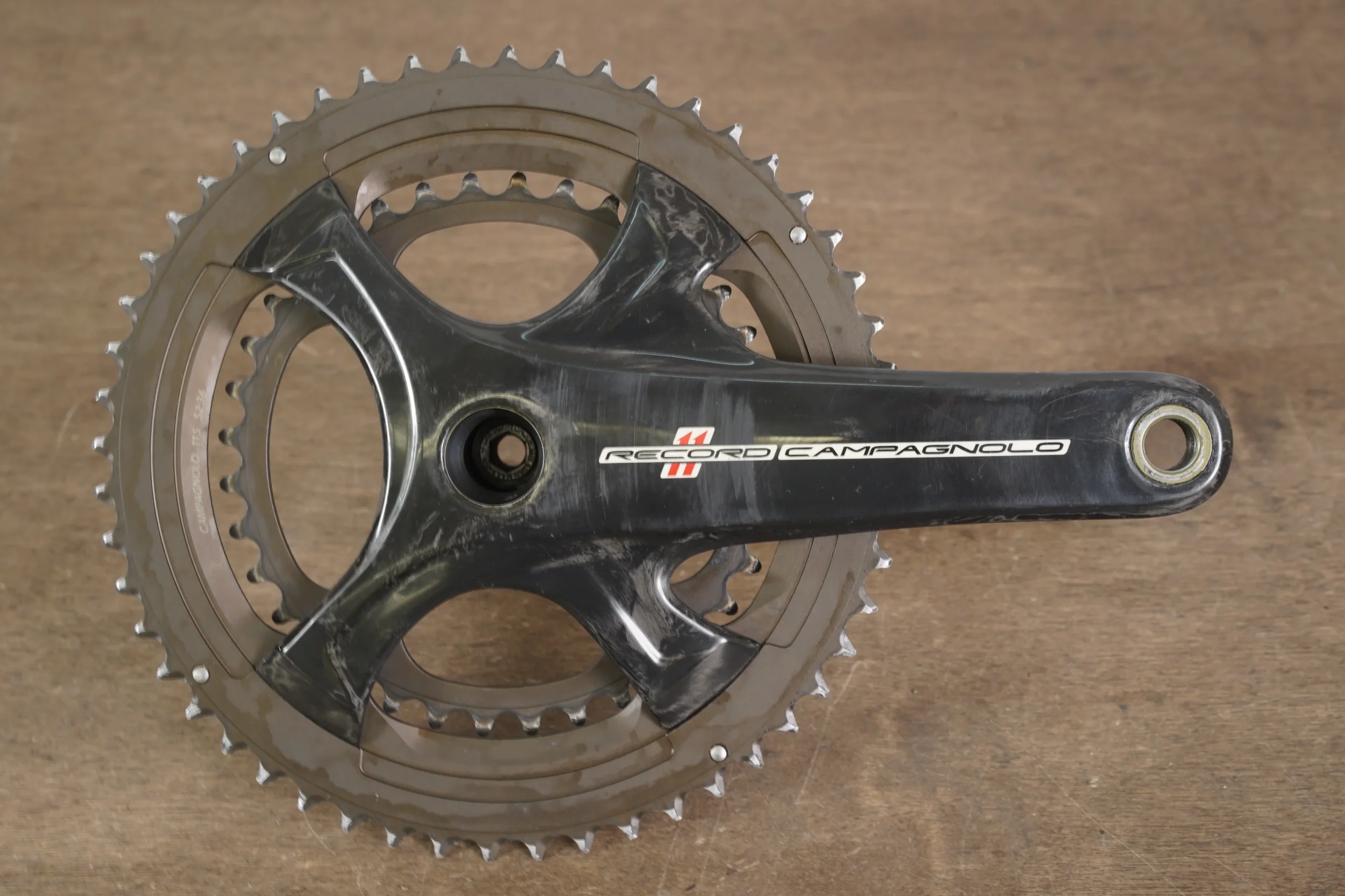 170mm 52/36T Campagnolo Super Record 11 Speed Carbon Crankset