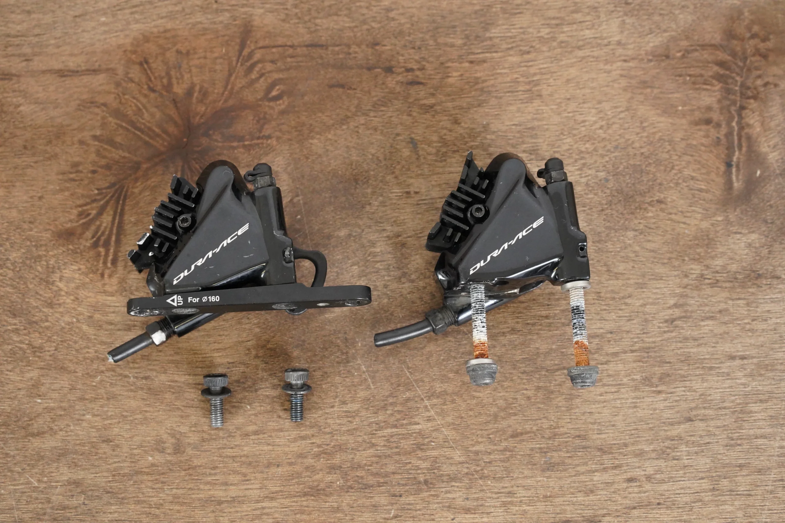 Shimano Dura-Ace BR-R9170 Hydraulic Flat Mount Disc Brake Calipers 9170