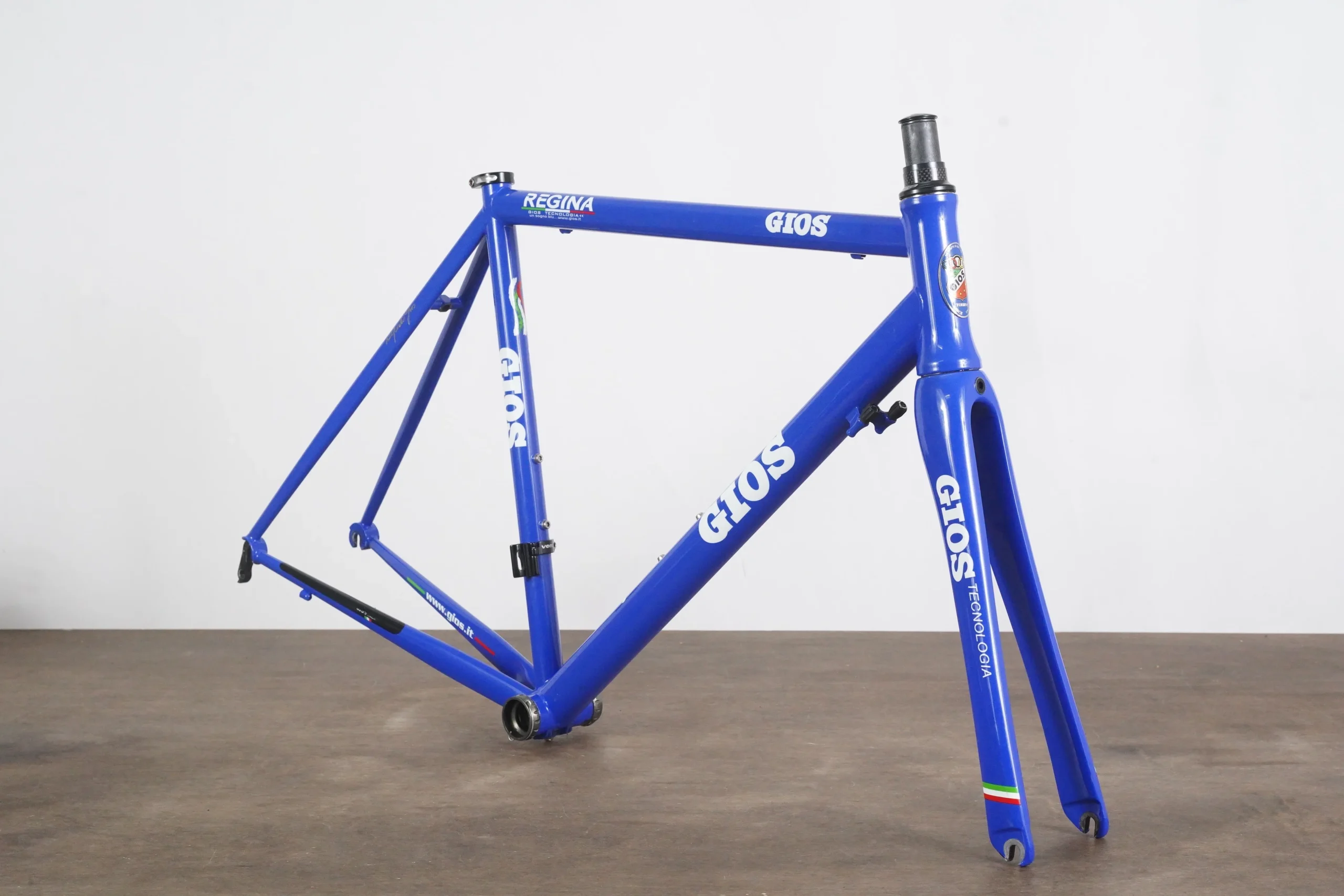 52cm Gios Regina Steel Rim Brake Road Frameset