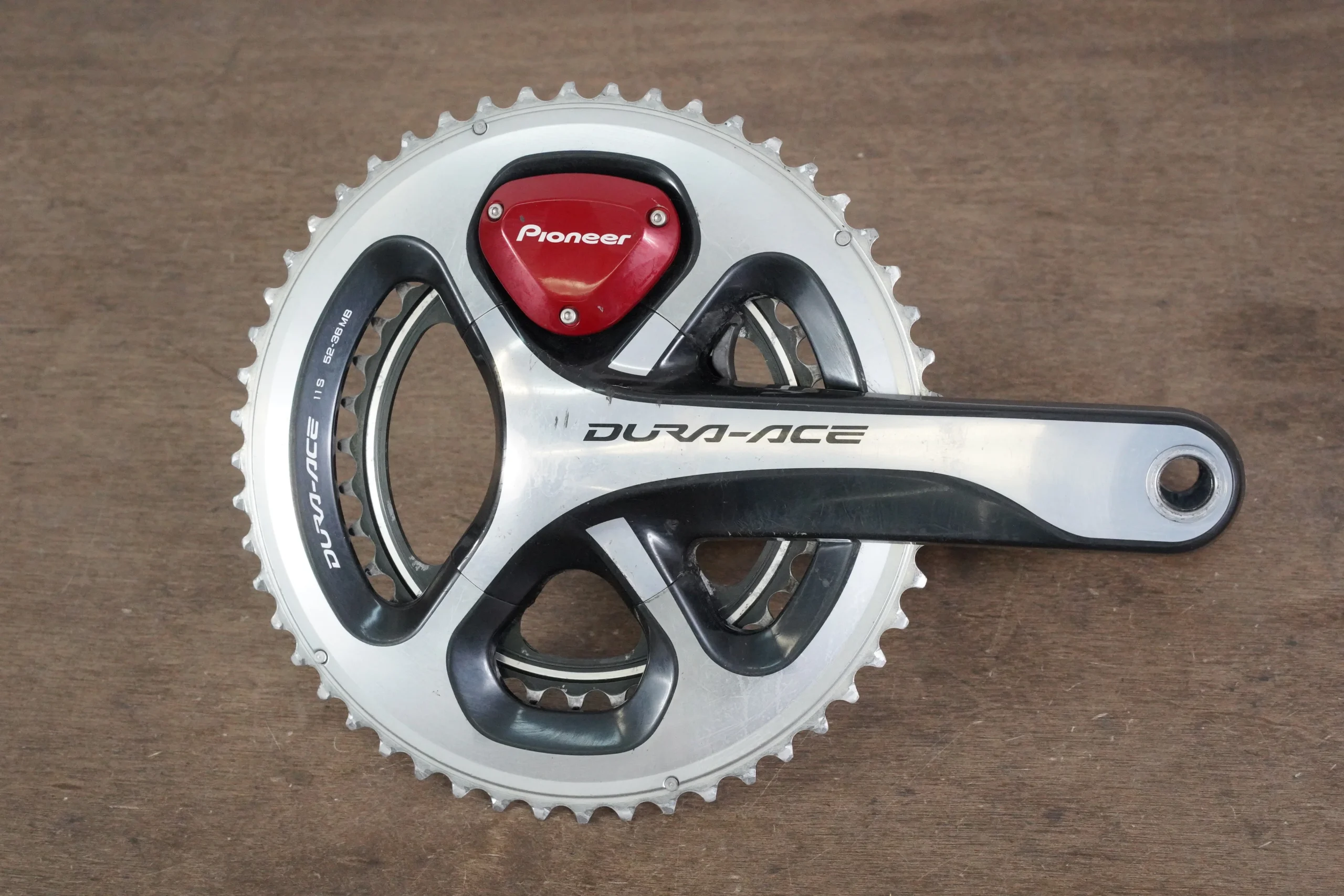 170mm 52/36T Shimano Dura-Ace FC-9000 Pioneer Dual Power Meter Crankset