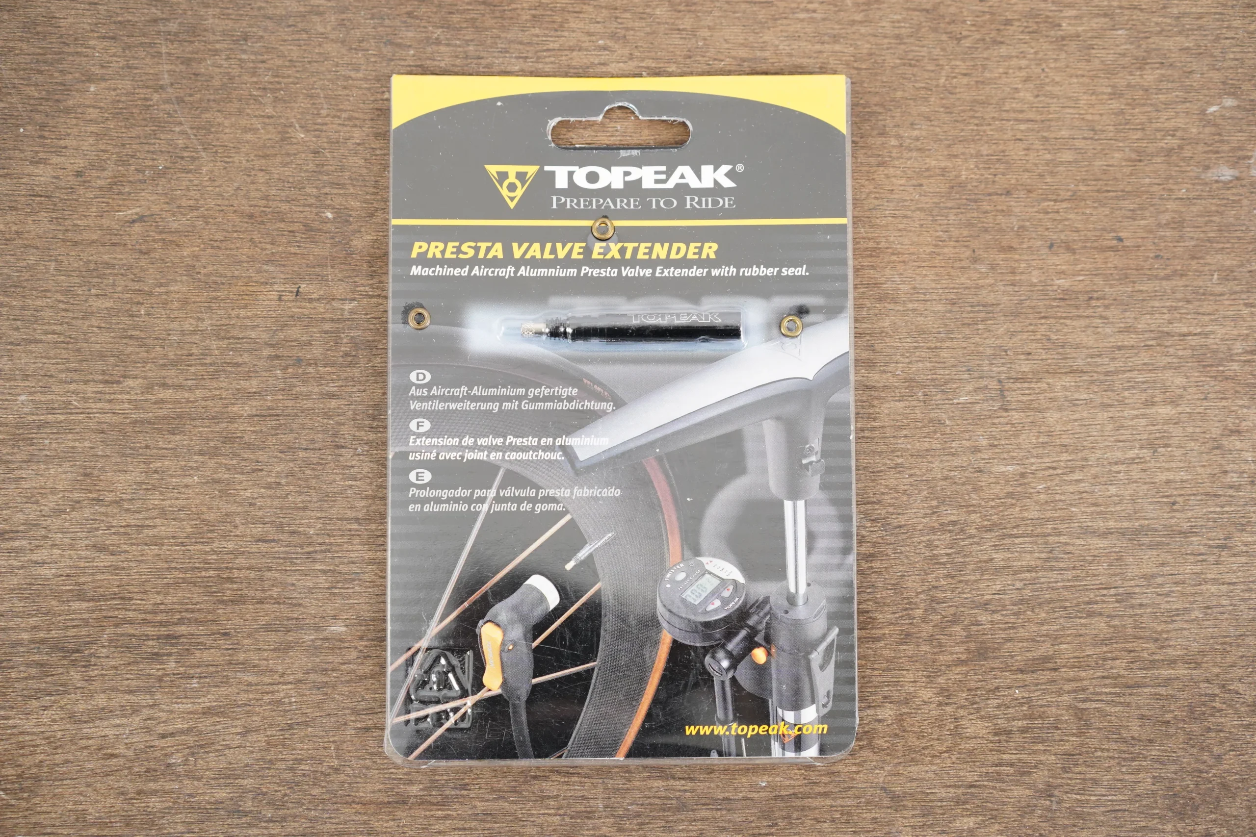 (1) NEW Topeak Valve Extender Presta