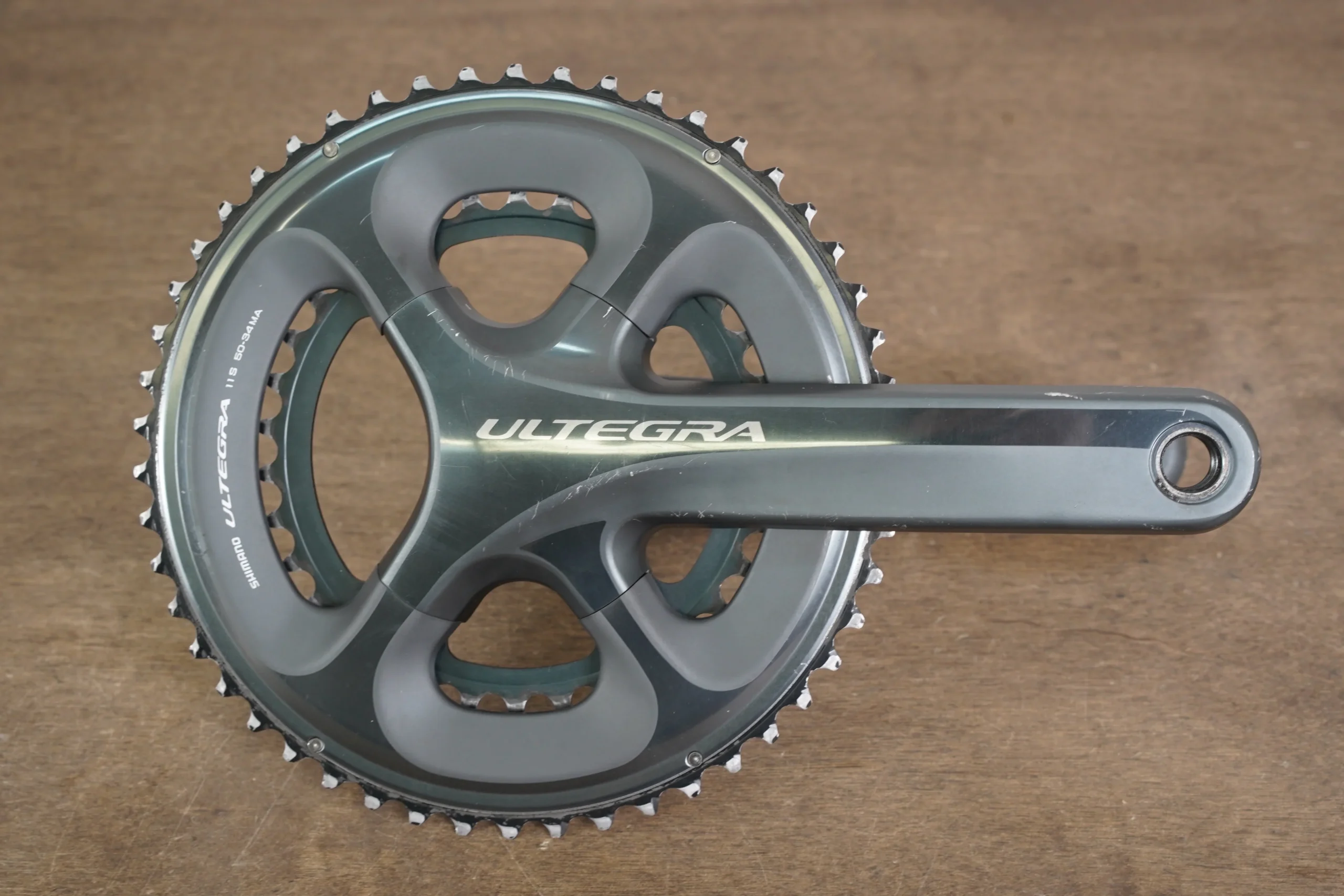 172.5mm 50/34T Shimano Ultegra FC-6800 11 Speed Crankset