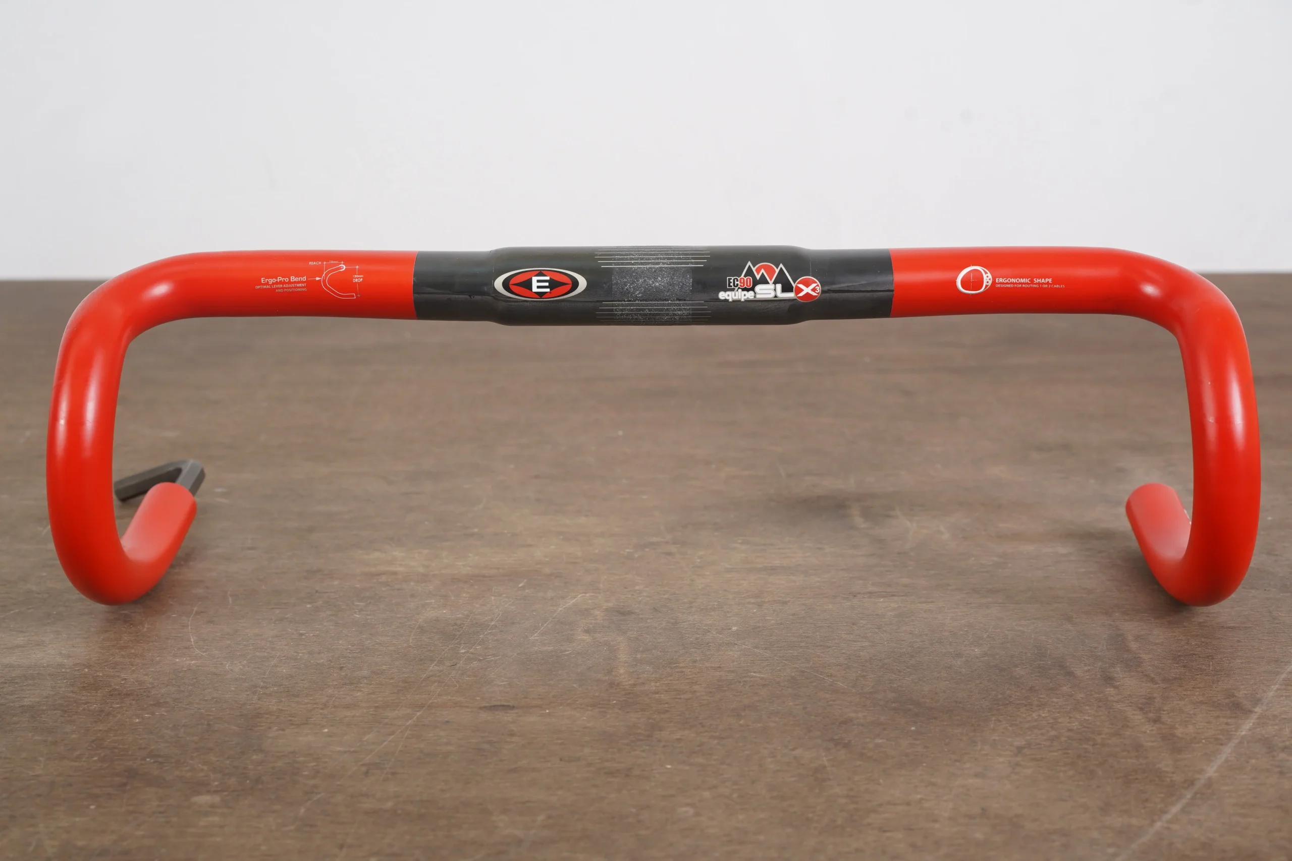 42cm Easton EC90 Equipe SLX Carbon Compact Road Handlebar 31.8mm EC 90