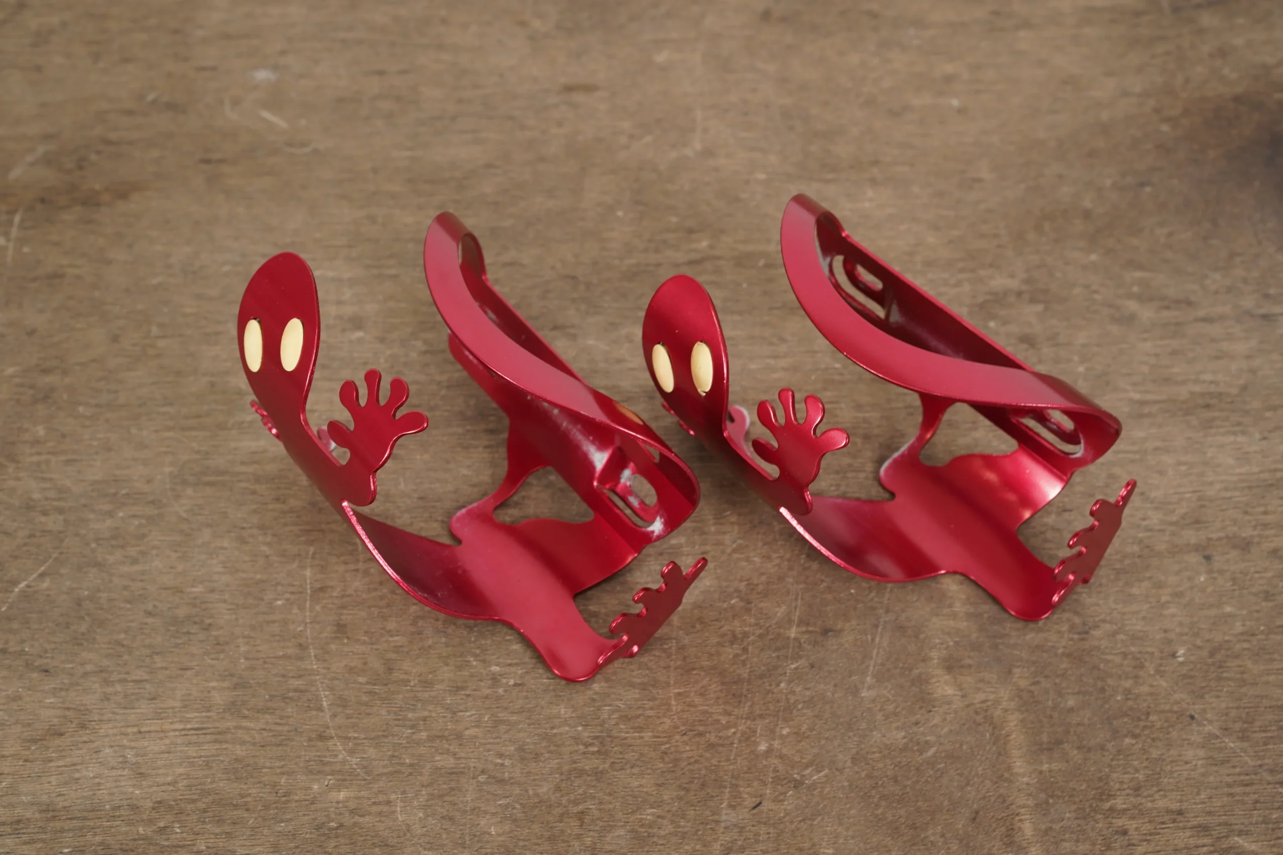 (2) PROPALM Gecko Alloy Water Bottle Cages 83g