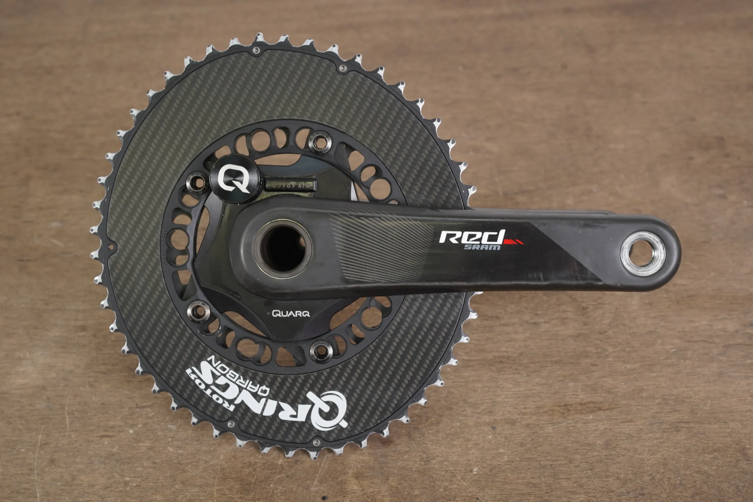 172.5mm 50/34T GXP SRAM Red 22 Q-Rings Quarq Power Meter Crankset