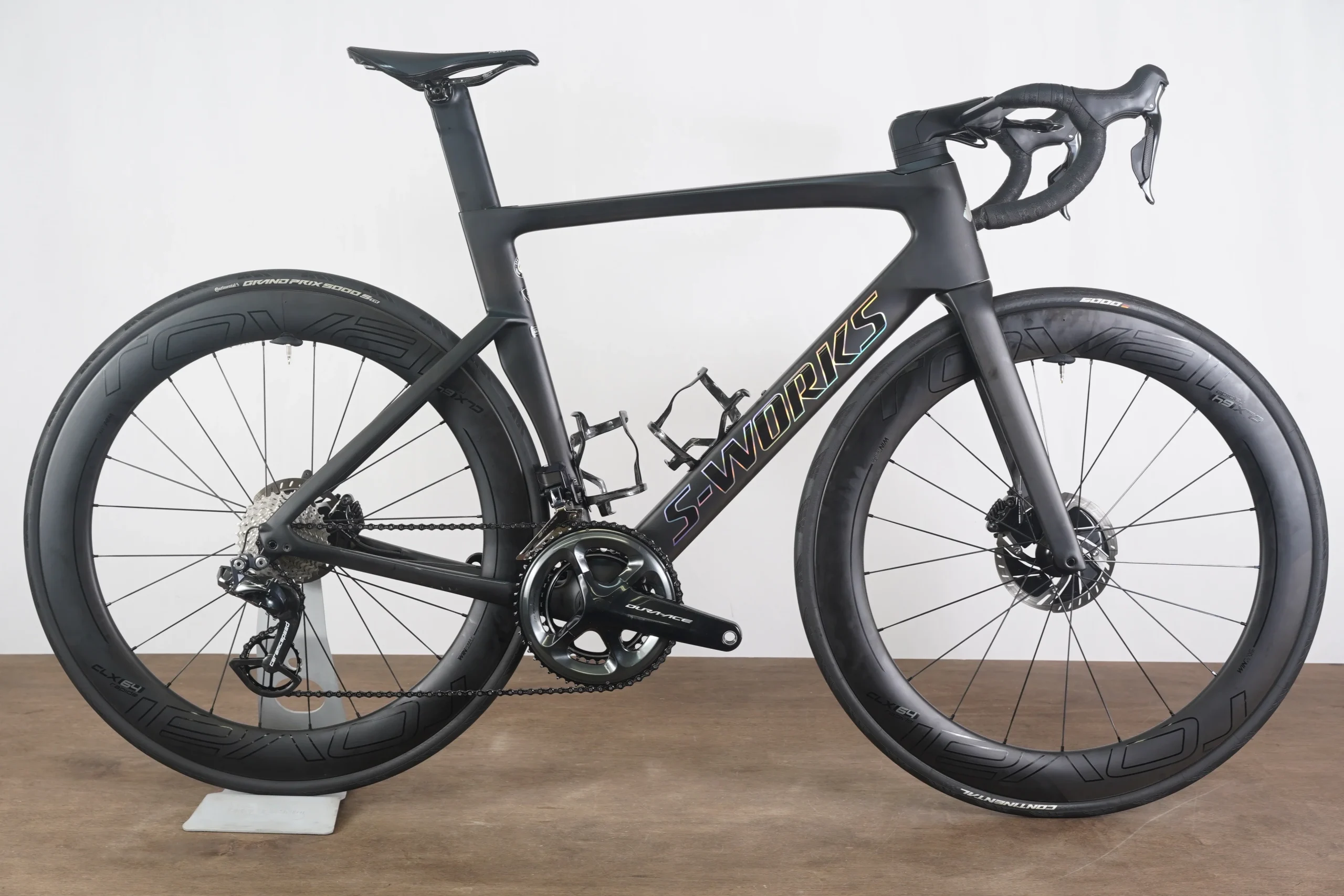 56cm Specialized S-WORKS Venge Dura-Ace R9170 Di2 OSPW Stages Roval Road Bike