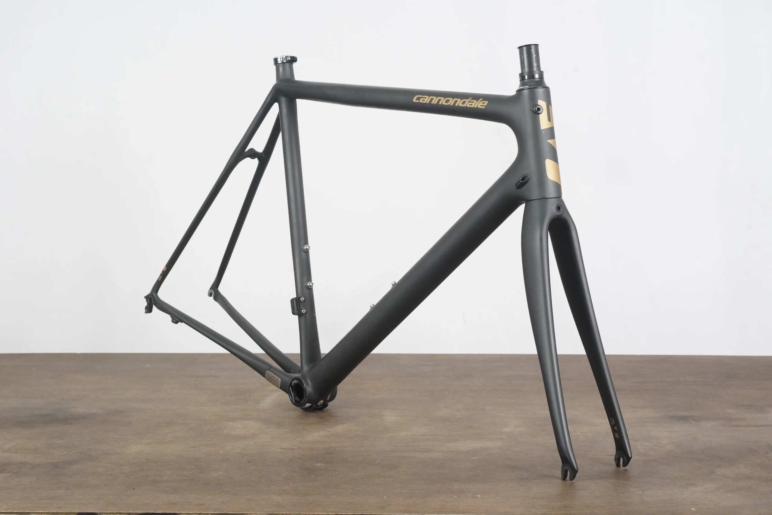 56cm Cannondale SuperSix EVO Black Inc. Carbon Rim Brake Frameset Super Six