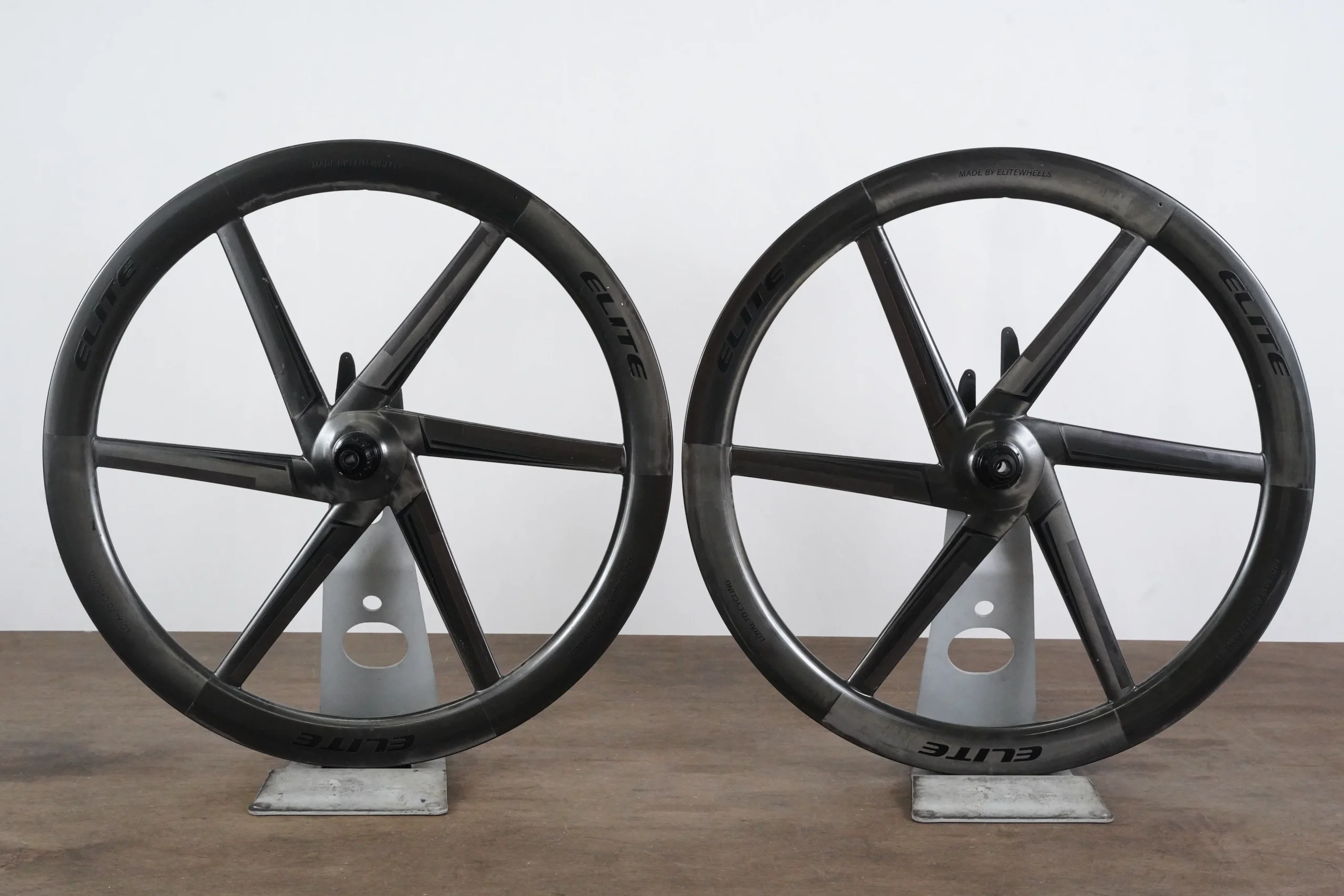Elitewheels Velo Six Carbon Tubeless Clincher Disc Brake Wheelset 11 Speed Elite Wheels