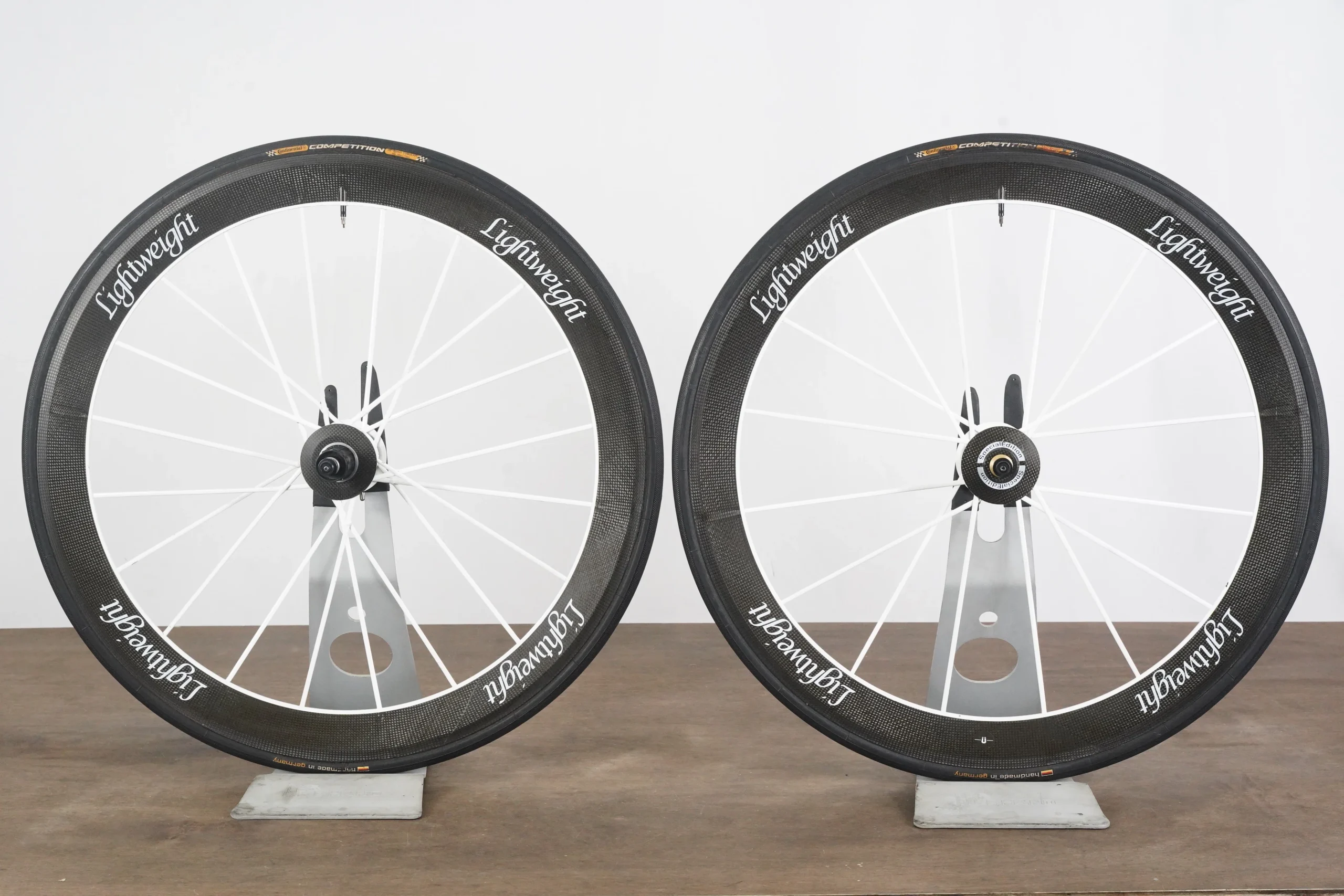 Lightweight Standard III T Carbon Tubular Rim Brake Wheelset 11 Speed