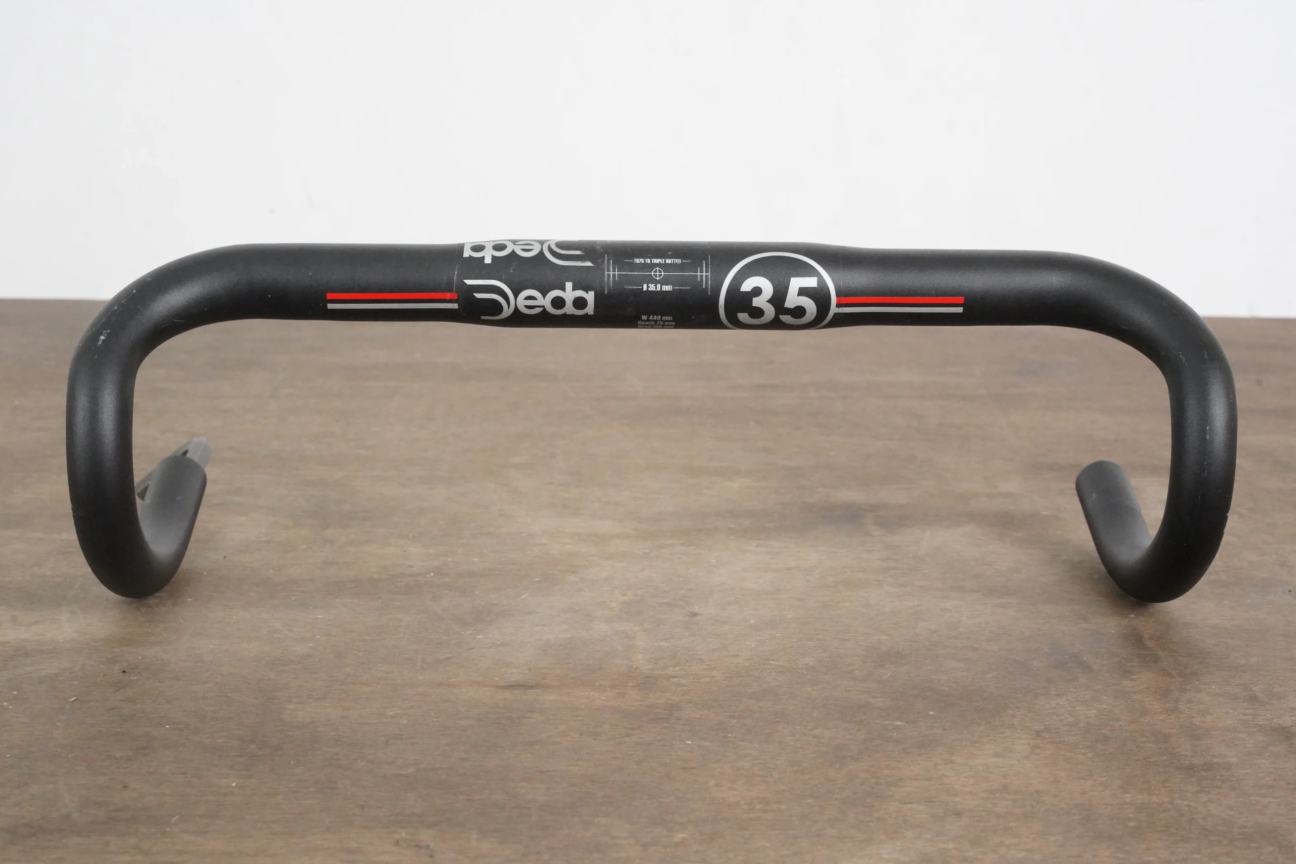44cm Deda Elementi Trentacinque M35 Compact Alloy Handlebar 35mm