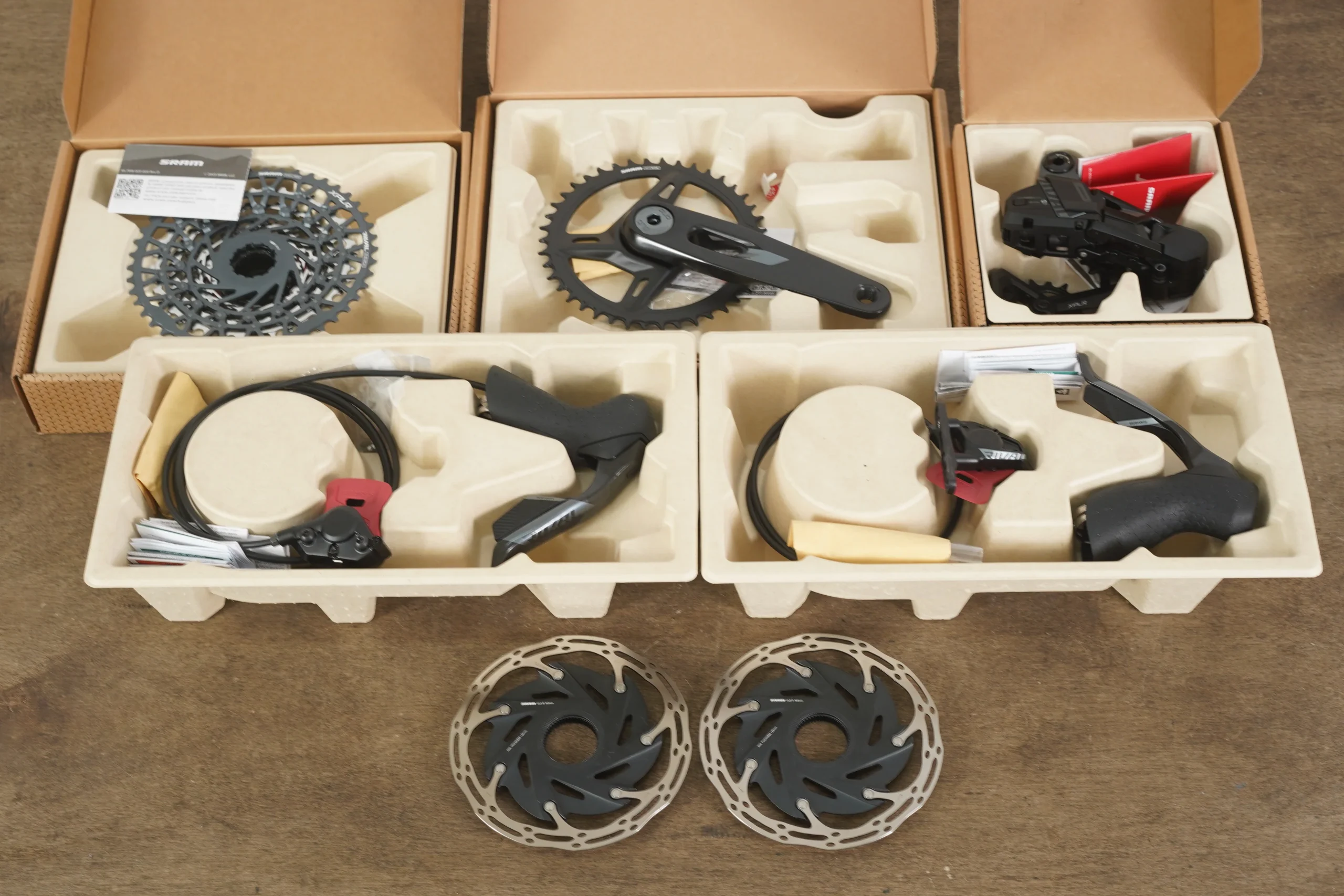 NEW SRAM Rival eTap AXS XPLR E1 1x 13 Speed Electronic Hydraulic Disc Groupset