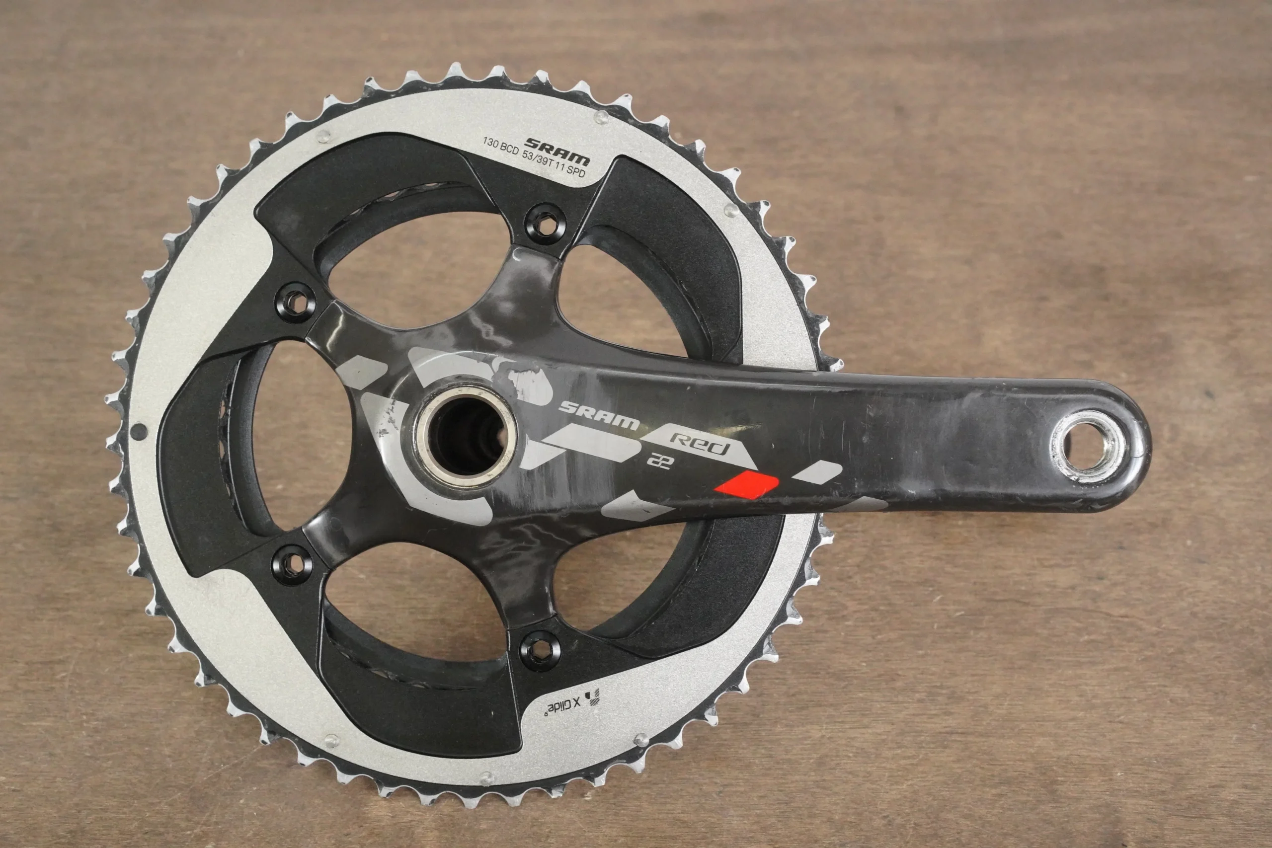 172.5mm 53/39T GXP SRAM Red 22 Carbon Road Crankset