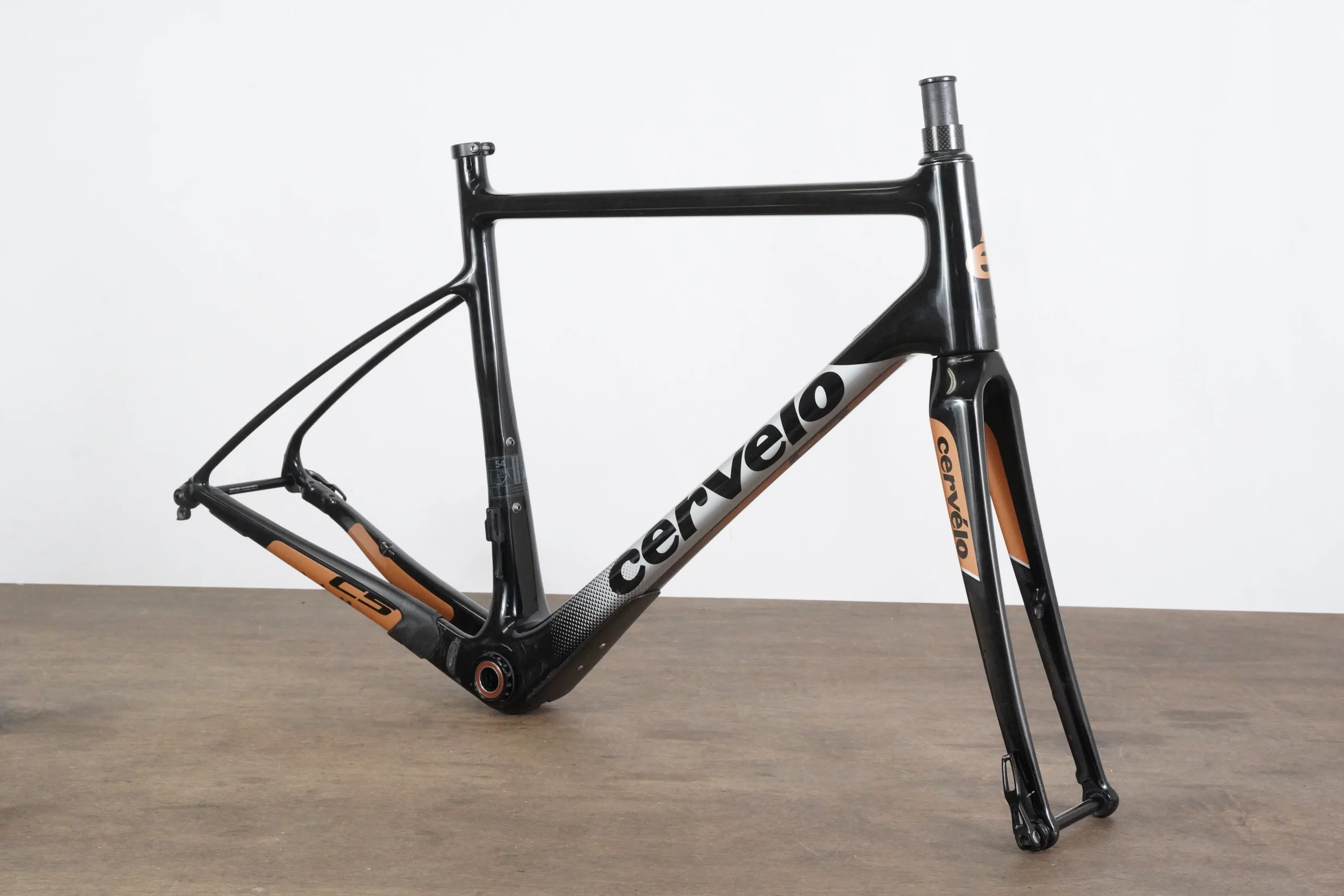 54cm Cervelo C5 Carbon Disc Brake Road Frameset