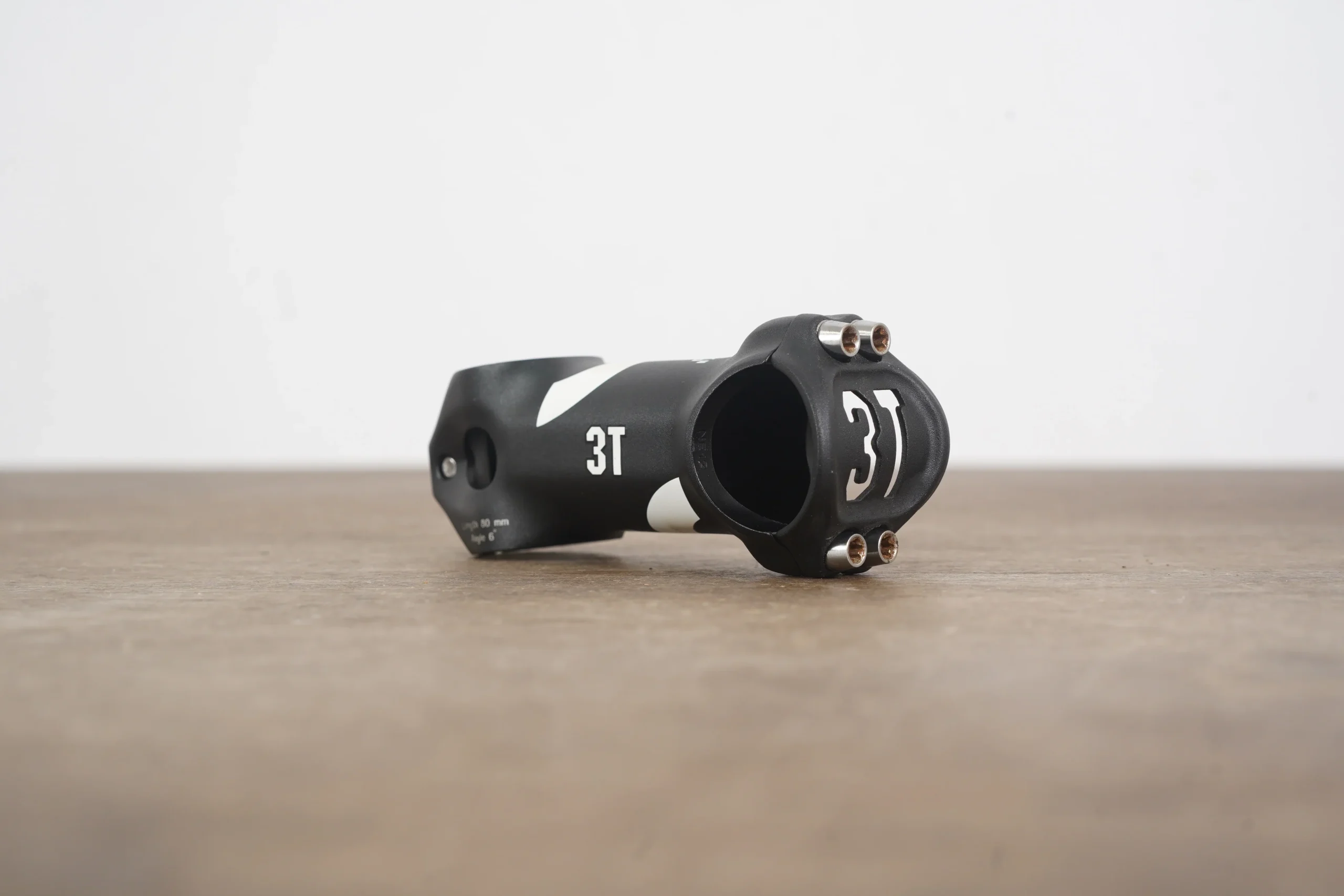 3T ARX II Pro 80mm ±6 Degree Alloy Road Stem 127g 1 1/8" 31.8mm