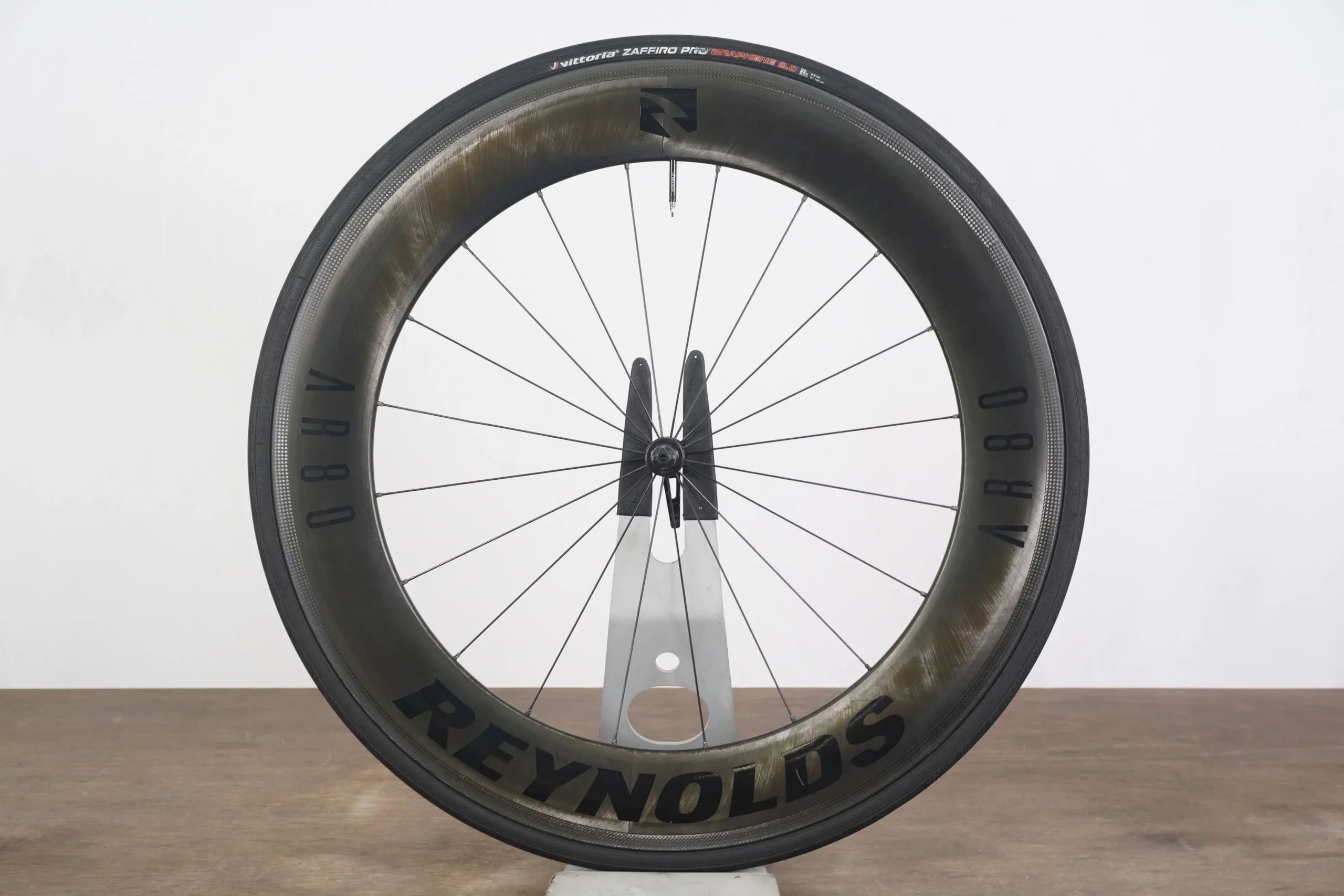 FRONT Reynolds AR80 Carbon Clincher Rim Brake Wheel