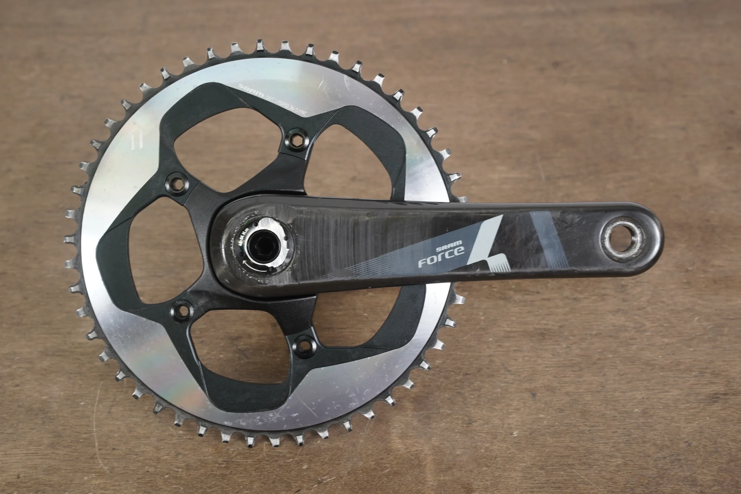 175mm 50T BB30 SRAM Force 1 1x 11 Speed Road Crankset