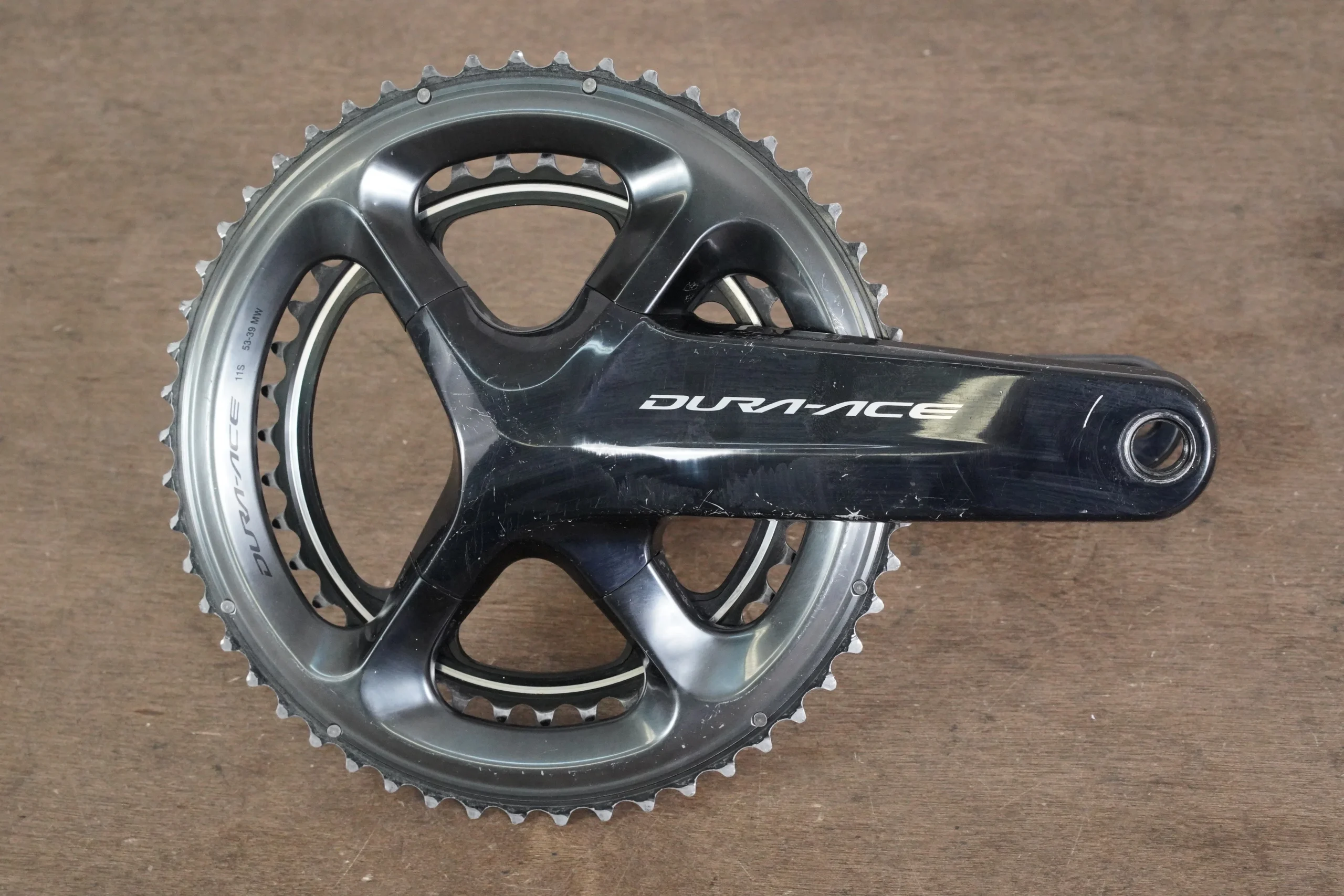 170mm 53/39T Shimano Dura-Ace FC-R9100 11 Speed Crankset 9100