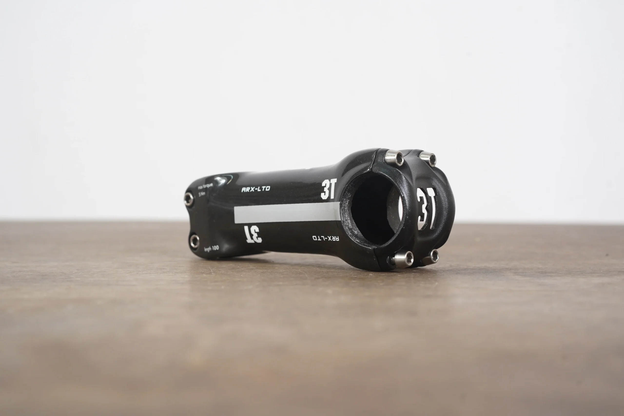 3T ARX LTD 100mm ±6 Degree Carbon Road Stem 113g 1 1/8" 31.8mm