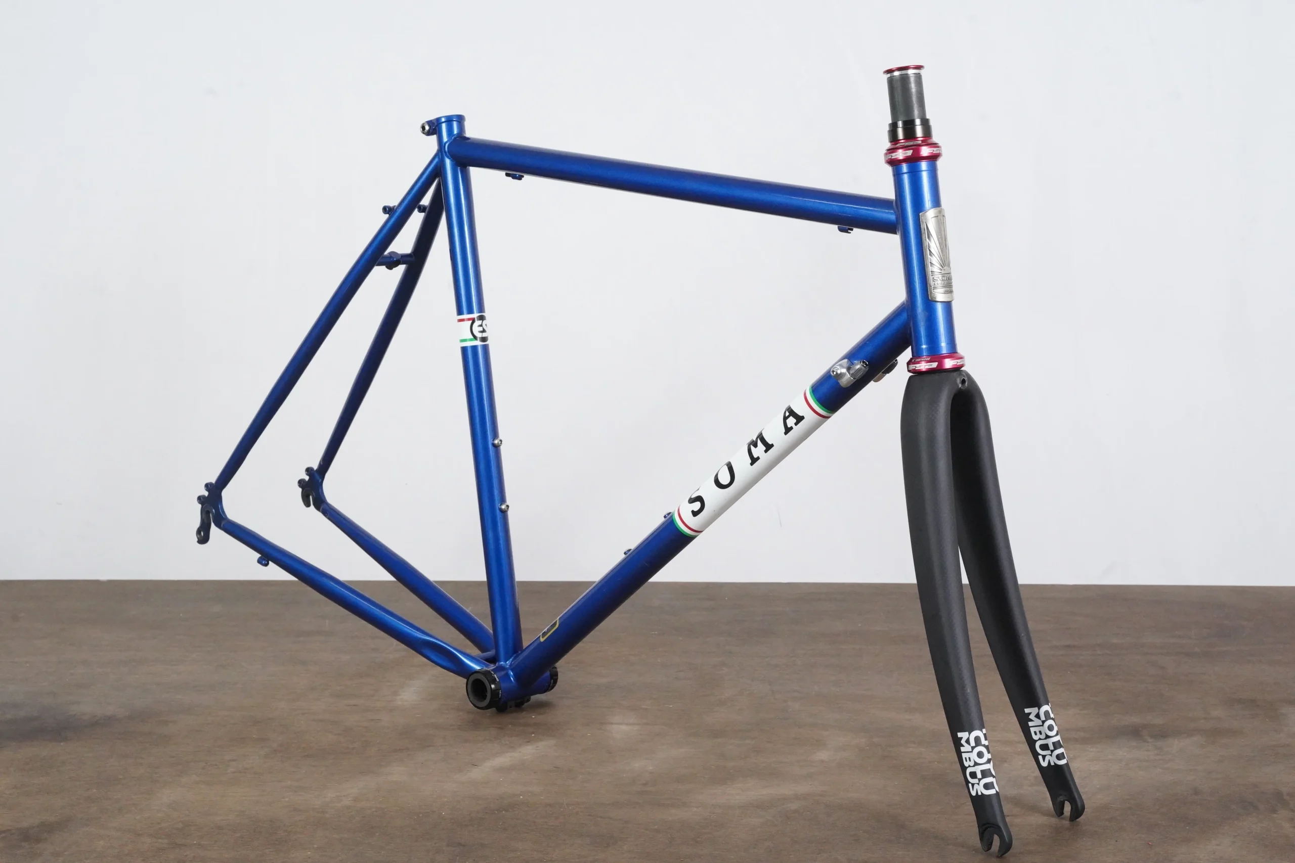 56cm Soma ES Columbus Steel Rim Brake Frameset