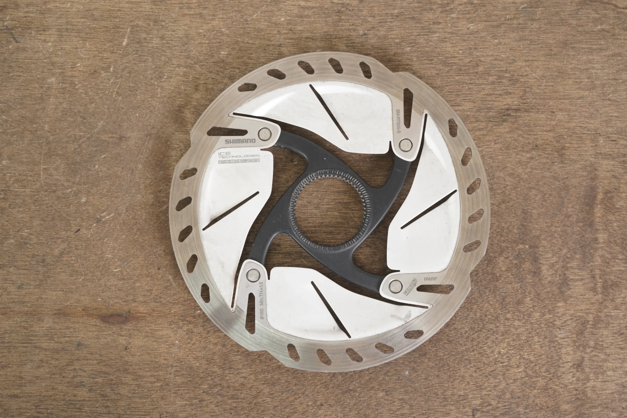 (1) 160mm Shimano Ultegra SM-RT800-S Center Lock Disc Brake Rotors RT 800