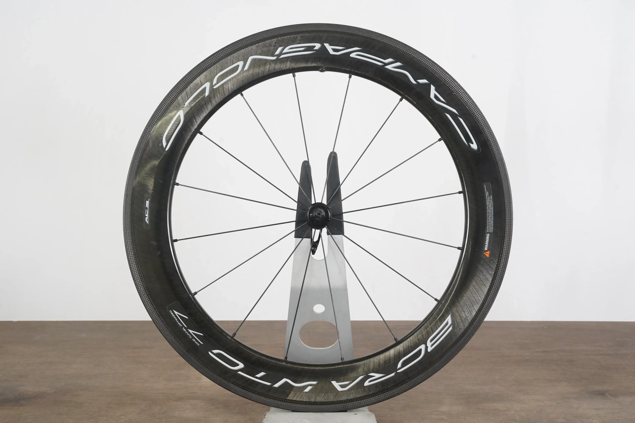 FRONT Campagnolo Bora WTO 77 Carbon Tubeless Clincher Rim Brake Wheel