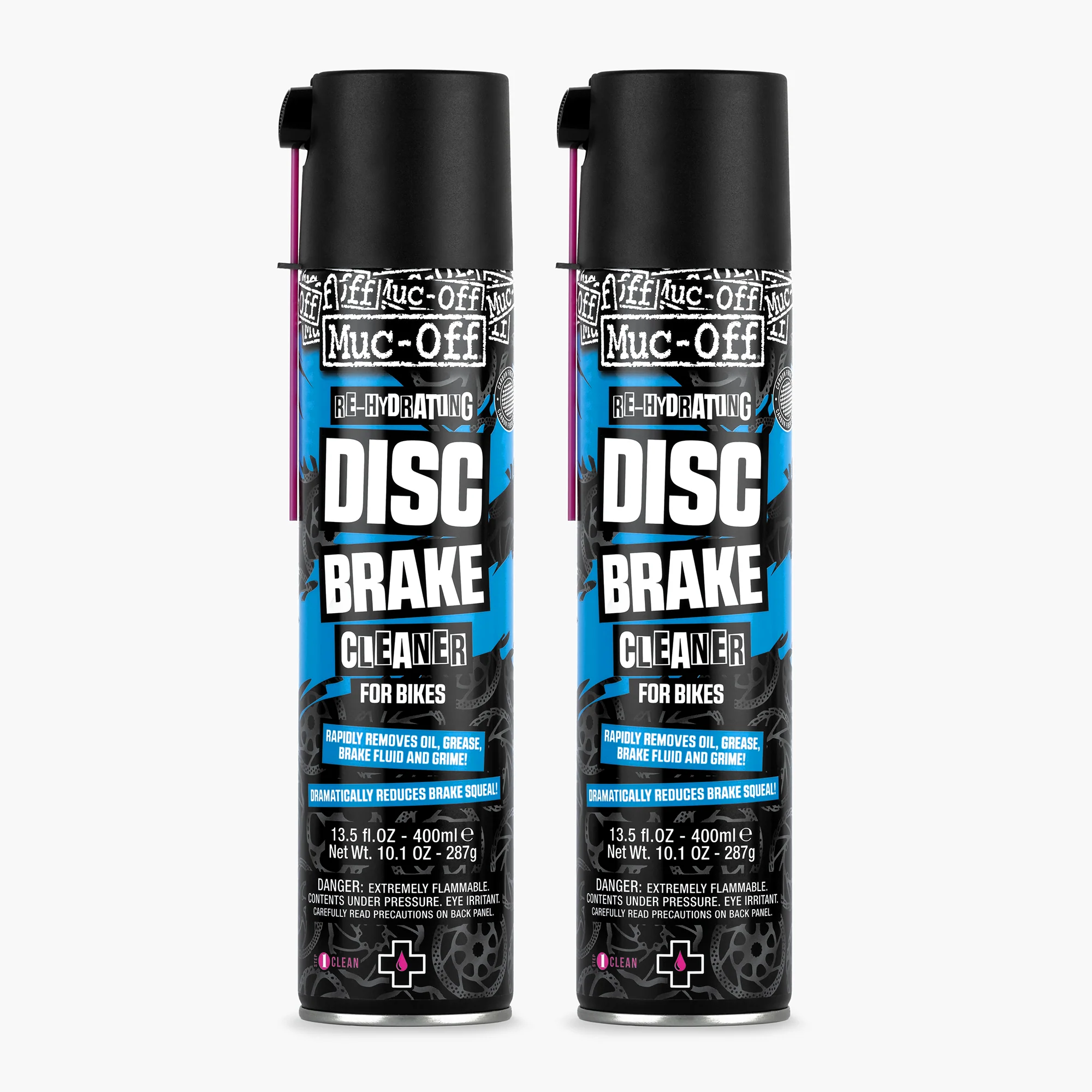 2x Disc Brake Cleaner - 400ml