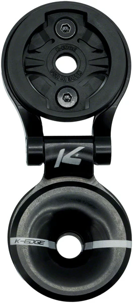 K-Edge Garmin Race Stem Mount with Cap - Black