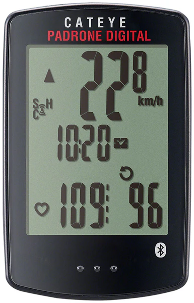 CatEye Padrone Digital Bike Computer - Wireless,Black