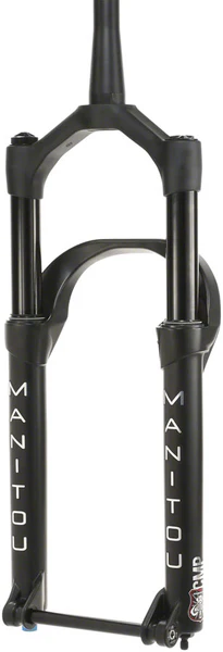 Manitou Mastodon Comp Suspension Fork - 26", 100 mm, 15 x 150 mm, 44 mm Offset, Matte Black, Standard, Gen 3, *Damaged