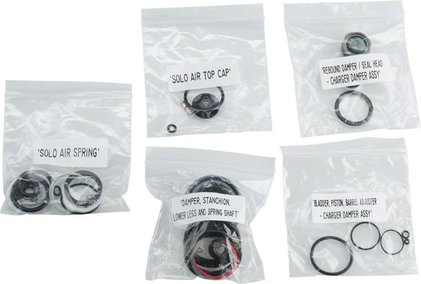 RockShox BoXXer World Cup Charger Damper Full Service Kit w/ Upgraded Sealhead