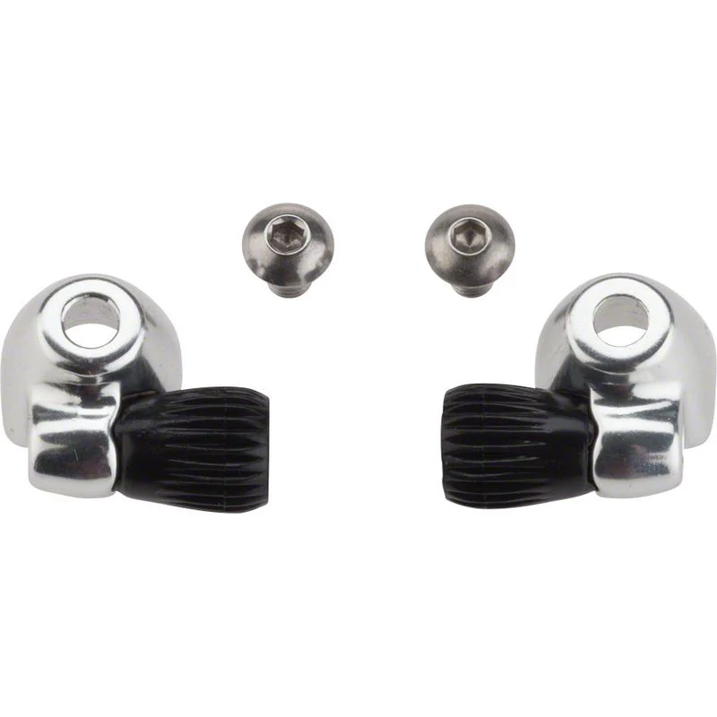 Problem Solvers Downtube Housing Stops with Barrel Adjusters