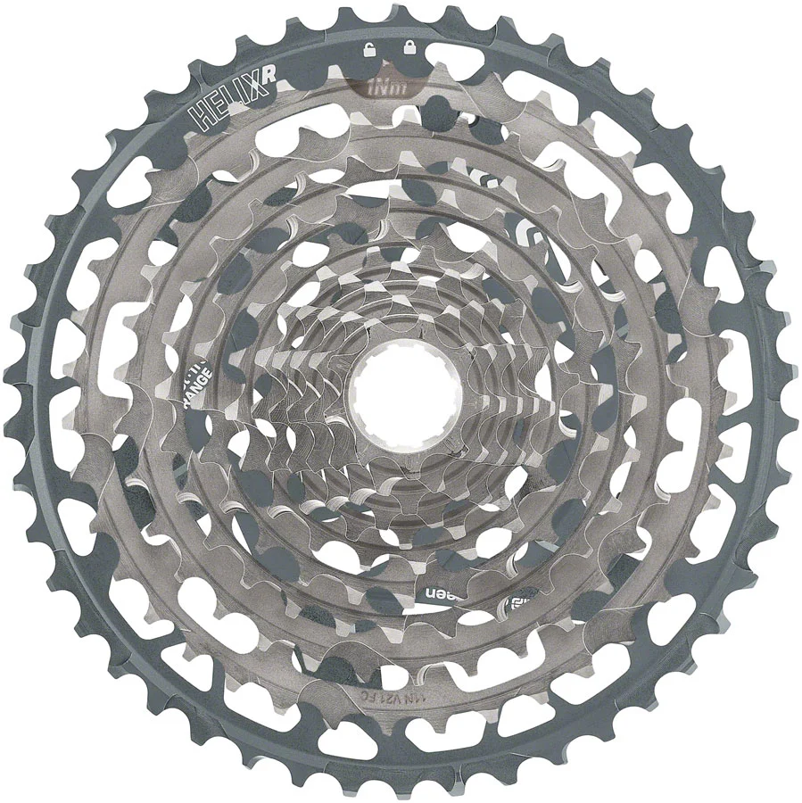 E*thirteen Helix R Cassette - 11-Speed 9-46t Nickel/Gray