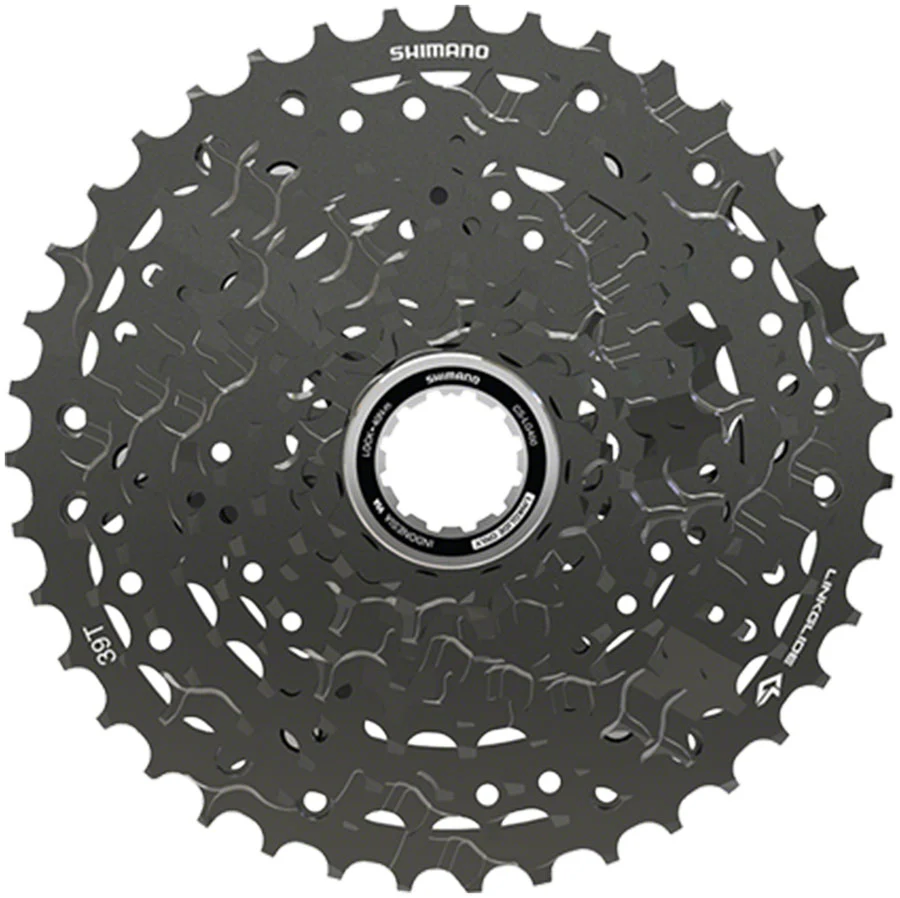 Shimano CUESCS-LG400-10 Cassette - 10-Speed 11-39t LINKGLIDE Black