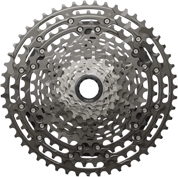 Shimano XTR CS-M9200-12 Cassette - 12-Speed, 10-51t, Hyperglide+, Micro Spline, Gray