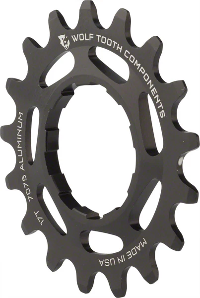 Wolf Tooth Components Single Speed Aluminum Cog: 17T 17 tooth for 8/9/10 speed