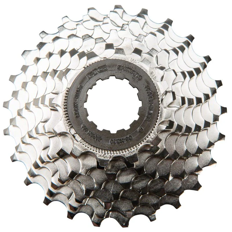 Shimano Claris CS-HG50 Cassette, 8-Speed, 12-25t, Nickel-Plated, Grey