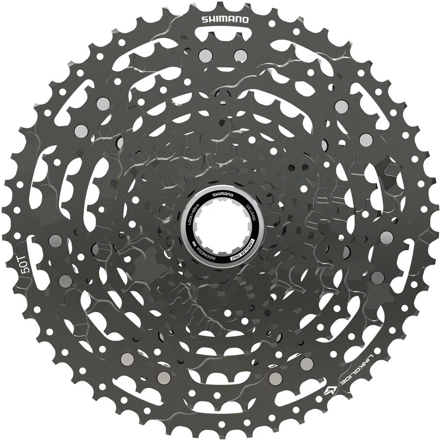 Shimano CUESCS-LG400-11 Cassette - 11 Speed 11-50t LINKGLIDE Black