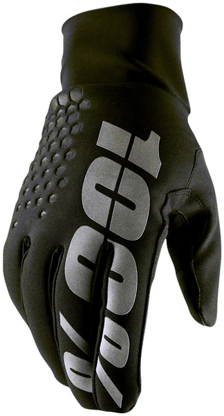 100% Hydromatic Brisker Gloves - Black, Men's,2X-Large