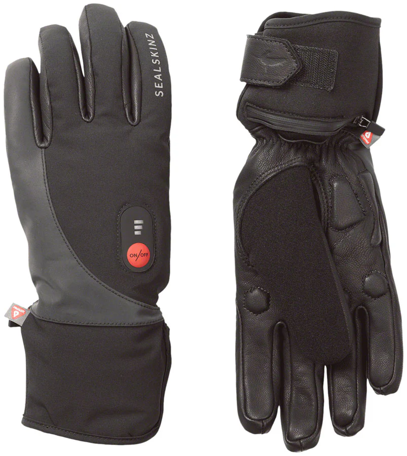 SealSkinz Upwell Heated Gloves -BlackX-Large