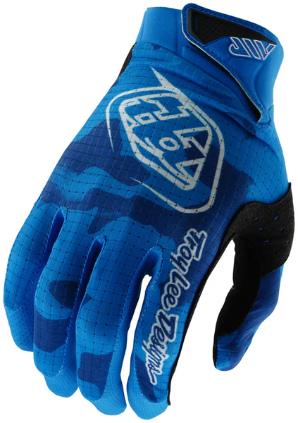 Troy Lee Designs Air Glove Blotted Bright Blue, X-Large