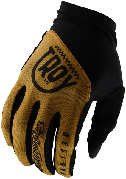 Troy Lee Designs Flowline Glove Eyez Gold, Large