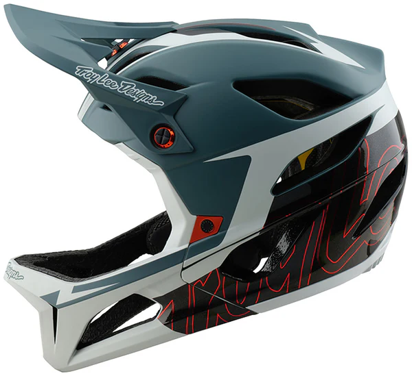 Troy Lee Designs Stage Helmet Neauwave Smoke, X-Large/2X-Large
