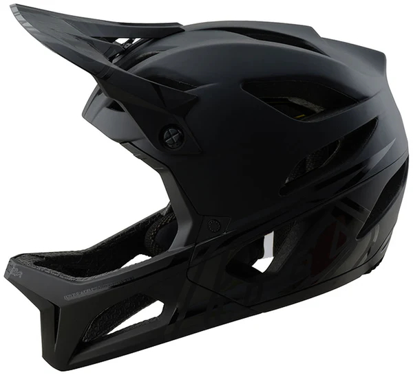 Troy Lee Designs Stage Helmet Stealth Midnight, X-Large/2X-Large