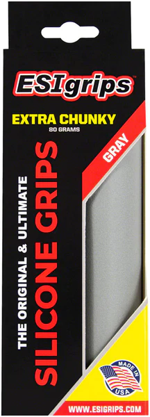 ESI Extra Chunky Grips - Gray